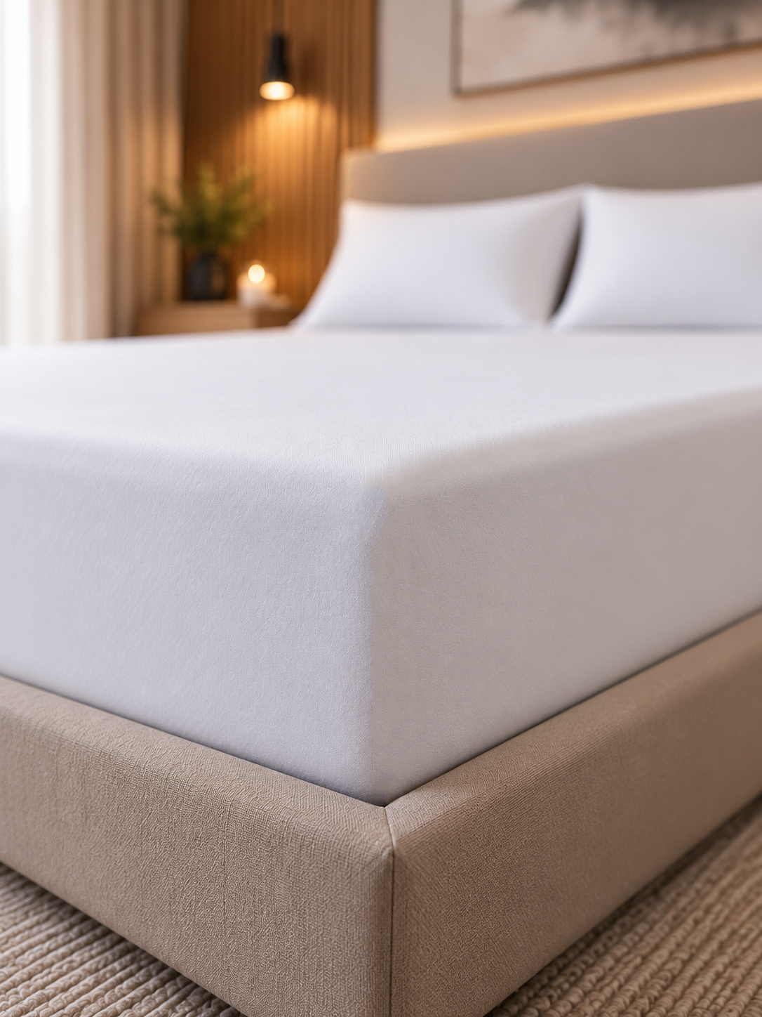20-Pack Premium Brushed Microfiber Fitted Sheets - Up to 15 Inches Deep