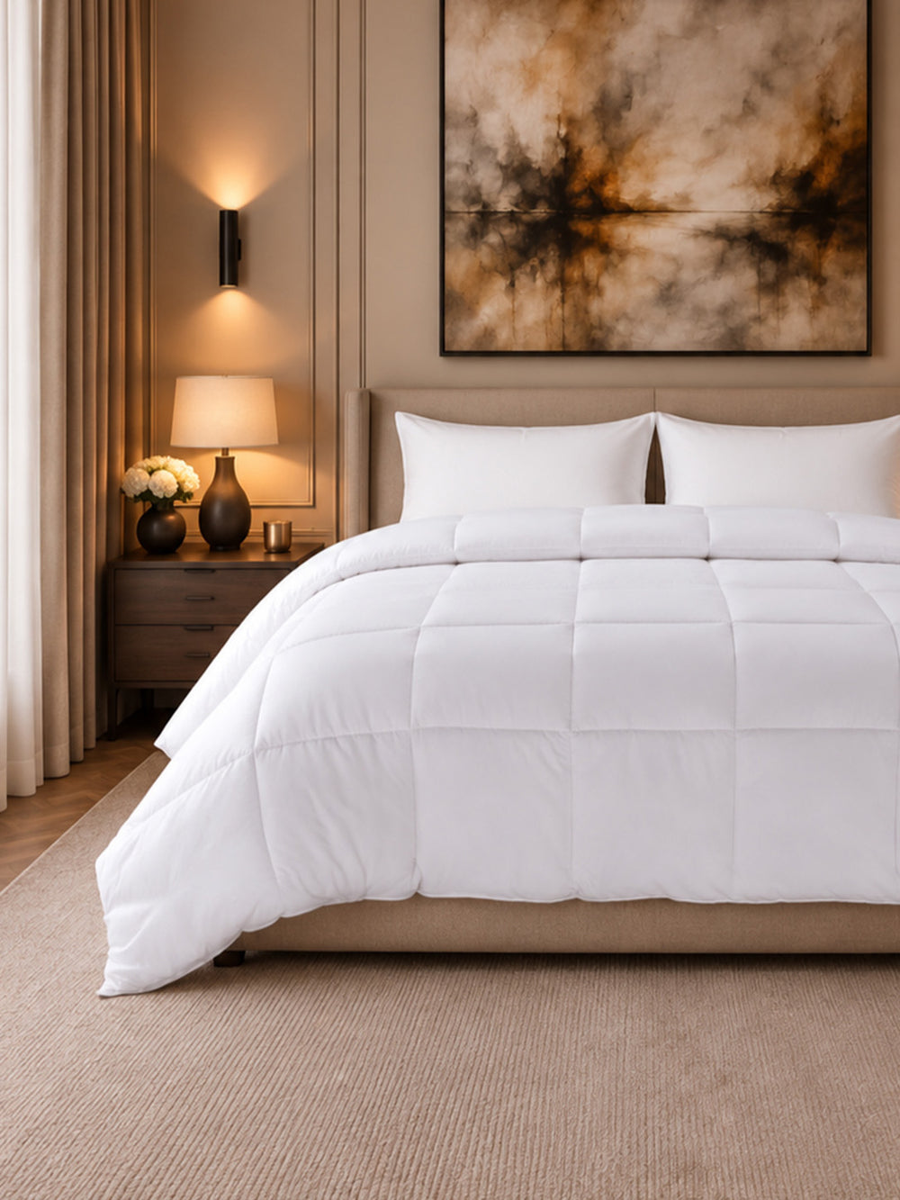 Box Stitched Down Alternative Comforter Twin