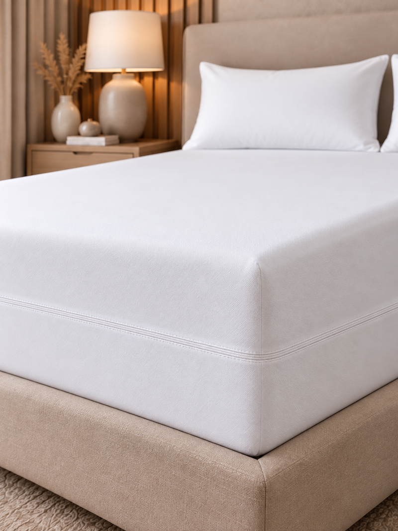 10-Pack 100% Waterproof Mattress Encasements 6-Sided Zippered Mattress Covers