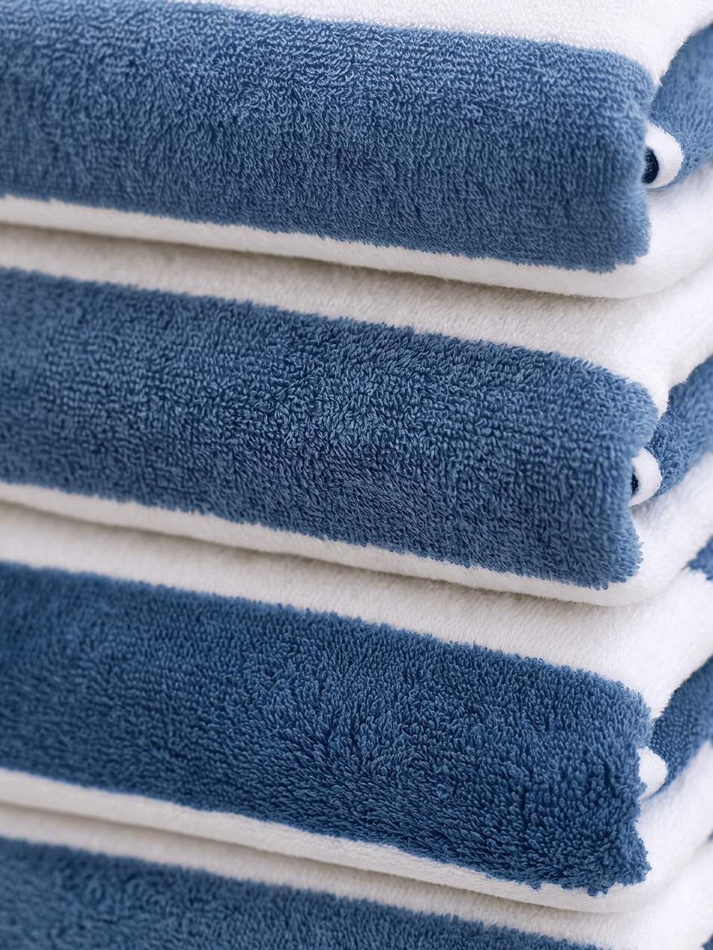 Blue Cabana Stripe Beach Towel