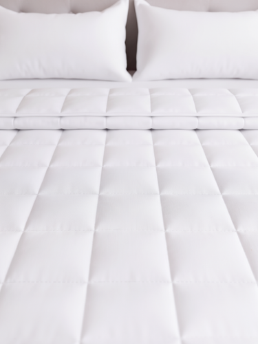 10-Pack Elastic Fitted Quilted Mattress Pad & Protector Covers